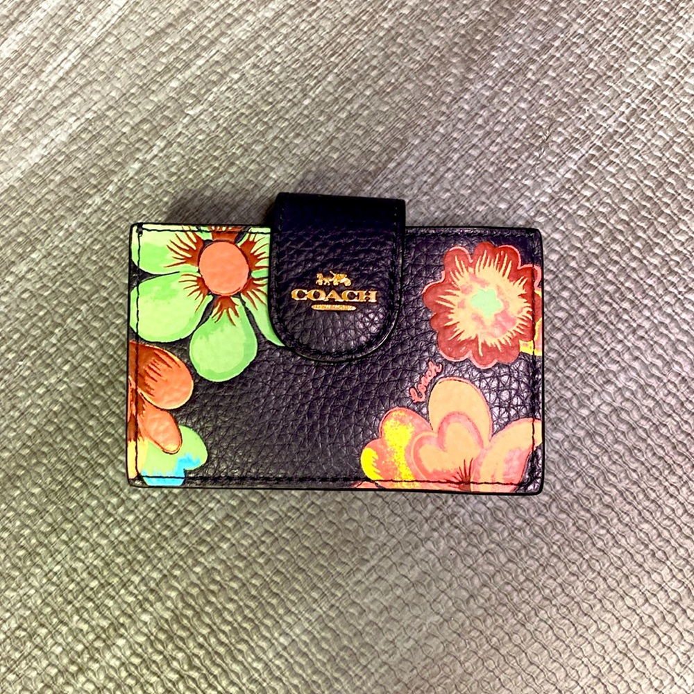 Coach leather wallet